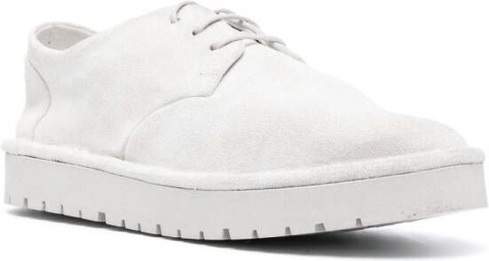 Marsèll lace-up suede oxford shoes Grey