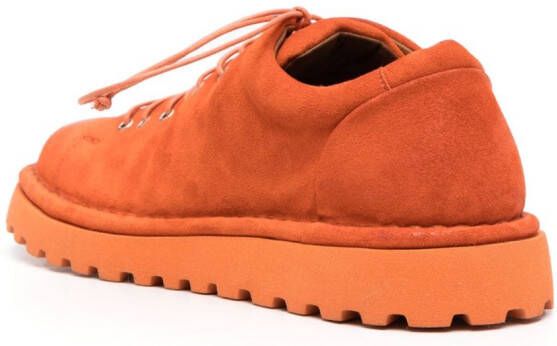 Marsèll lace-up suede sneakers Orange