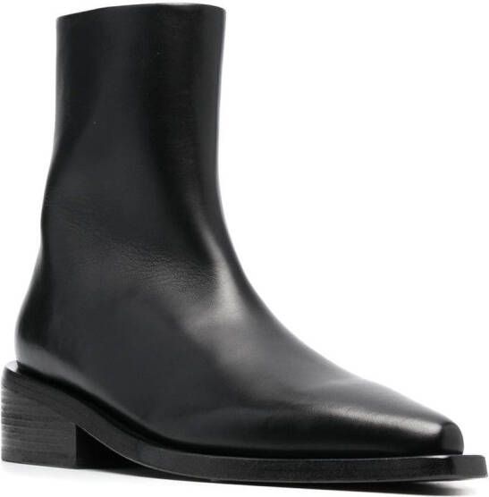 Marsèll leather ankle boots Black