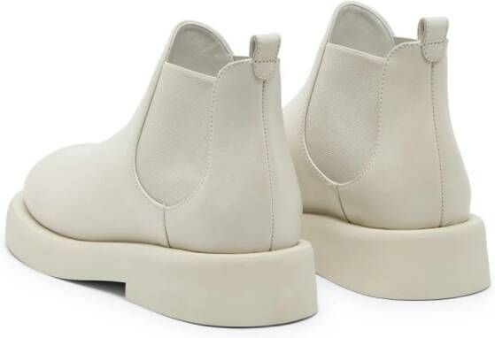 Marsèll leather ankle boots White