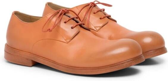 Marsèll leather derby shoes Orange