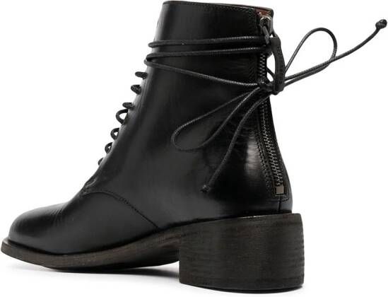 Marsèll leather lace-up boots Black