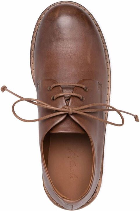 Marsèll leather lace-up brogues Brown