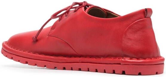 Marsèll leather lace-up brogues Red