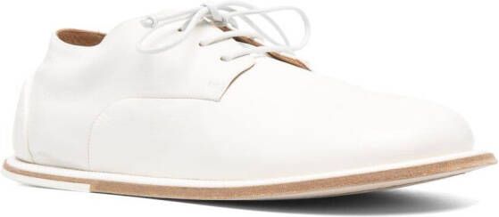 Marsèll leather lace-up brogues White