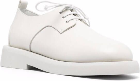 Marsèll leather lace-up Derby shoes Neutrals