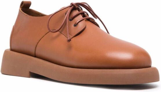 Marsèll leather lace-up shoes Neutrals