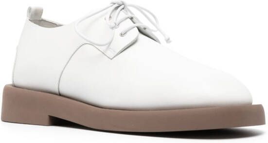 Marsèll leather lace-up shoes White