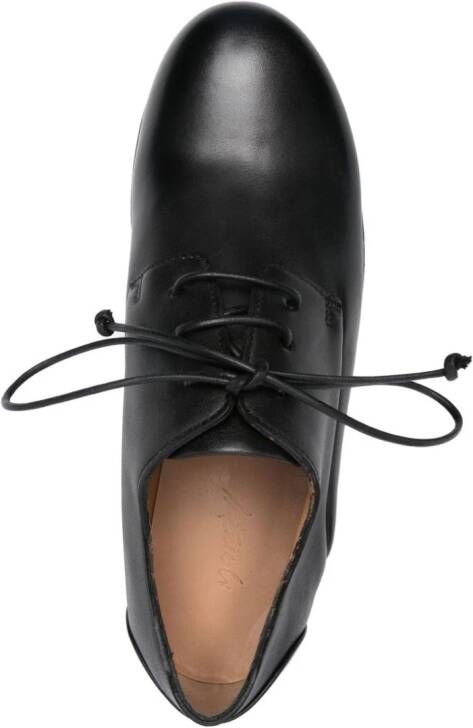 Marsèll leather oxford shoes Black