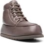 Marsèll leather platform boots Brown - Thumbnail 2