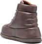 Marsèll leather platform boots Brown - Thumbnail 3