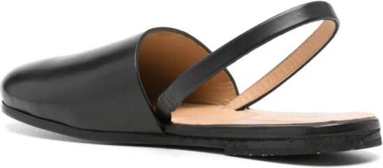 Marsèll leather slingback sandals Black