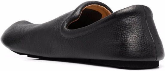 Marsèll leather slip-on loafers Black