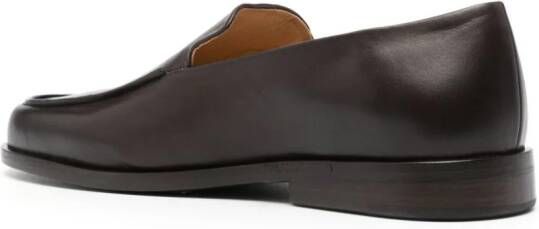 Marsèll leather slip-on loafers Brown