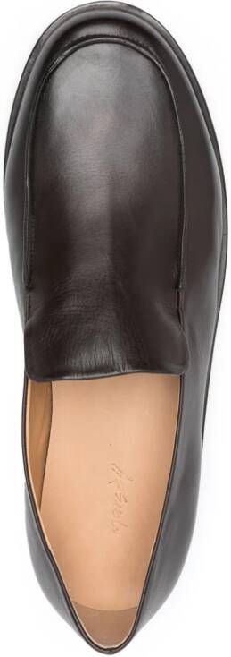 Marsèll leather slip-on loafers Brown