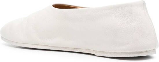 Marsèll leather slip-on slippers Neutrals
