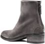 Marsèll Listo 50mm heeled leather boots Grey - Thumbnail 3