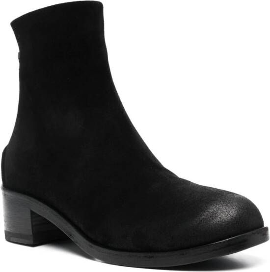 Marsèll Listo suede ankle boots Black
