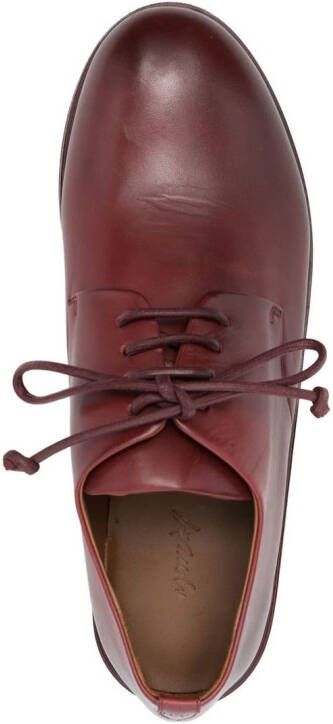Marsèll low-top lace-up derby shoes Red