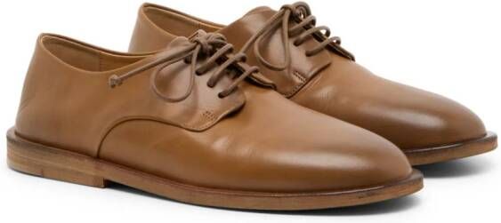 Marsèll Mando leather Derby shoes Brown