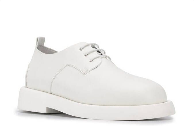 Marsèll matte lace-up shoes White