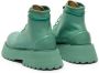 Marsèll Micarro leather ankle boots Green - Thumbnail 3