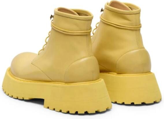 Marsèll Micarro leather ankle boots Yellow