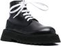 Marsèll Micarro leather platform ankle boots Black - Thumbnail 2