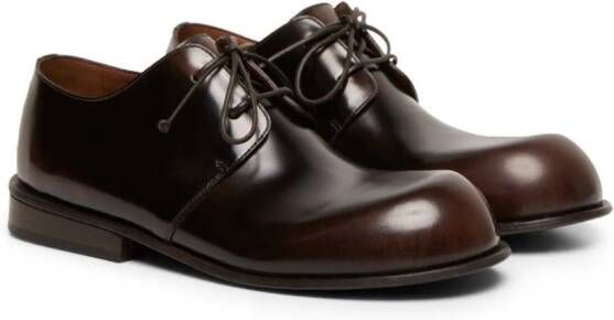 Marsèll Muso leather derby shoes Brown