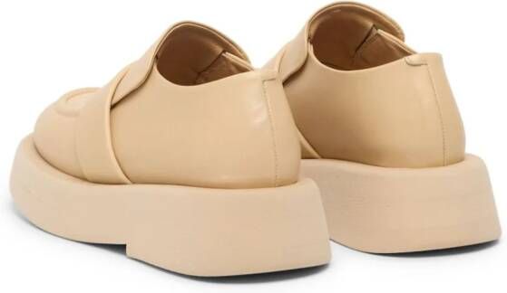 Marsèll Musona chunky leather loafers Neutrals