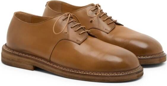 Marsèll Nasello leather Derby shoes Brown