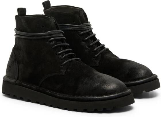 Marsèll nubuck ankle boots Black