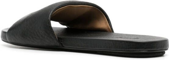Marsèll open-toe leather sandals Black