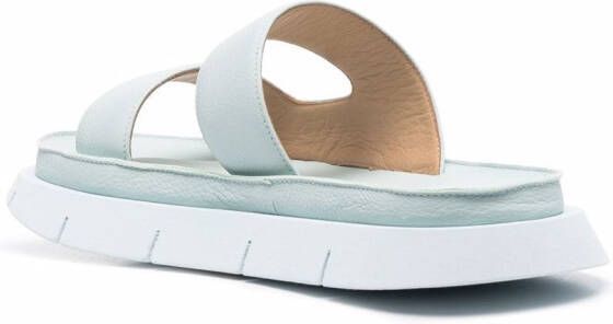 Marsèll open-toe leather sandals Blue
