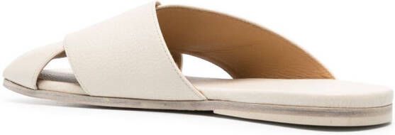Marsèll open-toe leather slides Neutrals