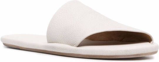 Marsèll open-toe leather slides White