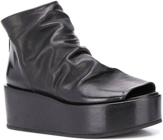 Marsèll open toe platform sandals Black
