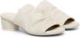 Marsèll Otto ruched leather mules White - Thumbnail 2