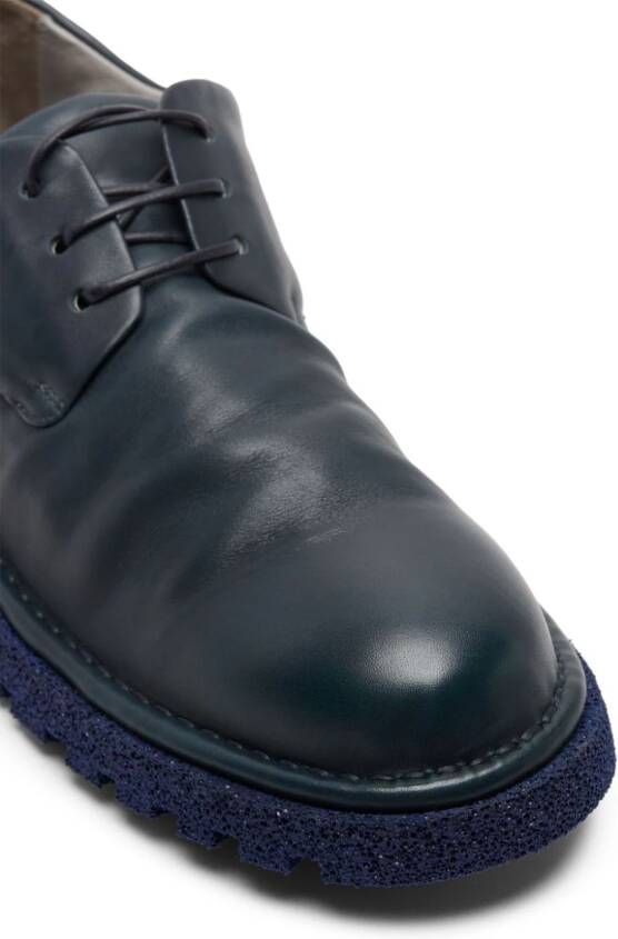 Marsèll Pallottola Pomice leather Derby shoes Blue
