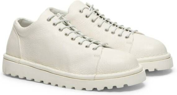 Marsèll Pallottola Pomice leather shoes White