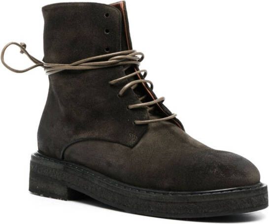 Marsèll Parruca suede lace-up boots Black