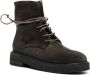 Marsèll Parruca suede lace-up boots Black - Thumbnail 2