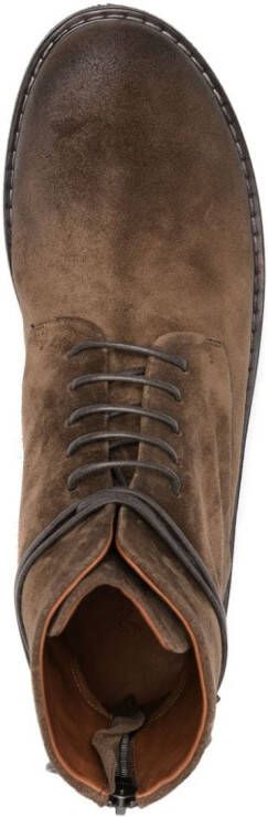 Marsèll Parrucca suede lace-up boots Brown