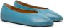 Marsèll pointed-toe leather ballerina shoes Blue - Thumbnail 2