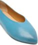 Marsèll pointed-toe leather ballerina shoes Blue - Thumbnail 4