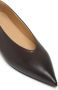 Marsèll pointed-toe leather ballerina shoes Brown - Thumbnail 4