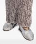 Marsèll pointed-toe leather ballerina shoes Silver - Thumbnail 5