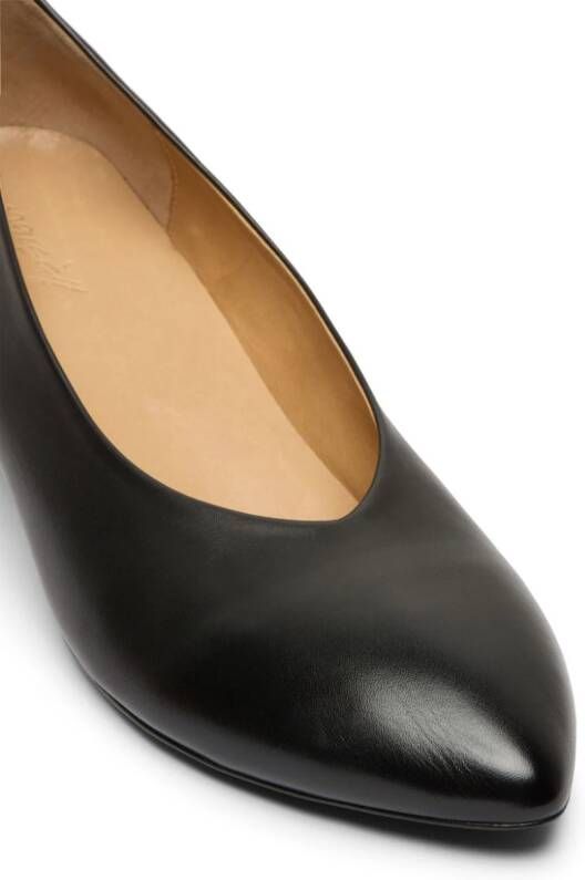 Marsèll pointed-toe leather pumps Black