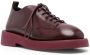 Marsèll polished-finish leather derby shoes Red - Thumbnail 2