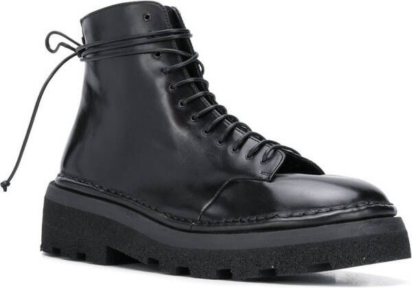 Marsèll ridged sole boots Black